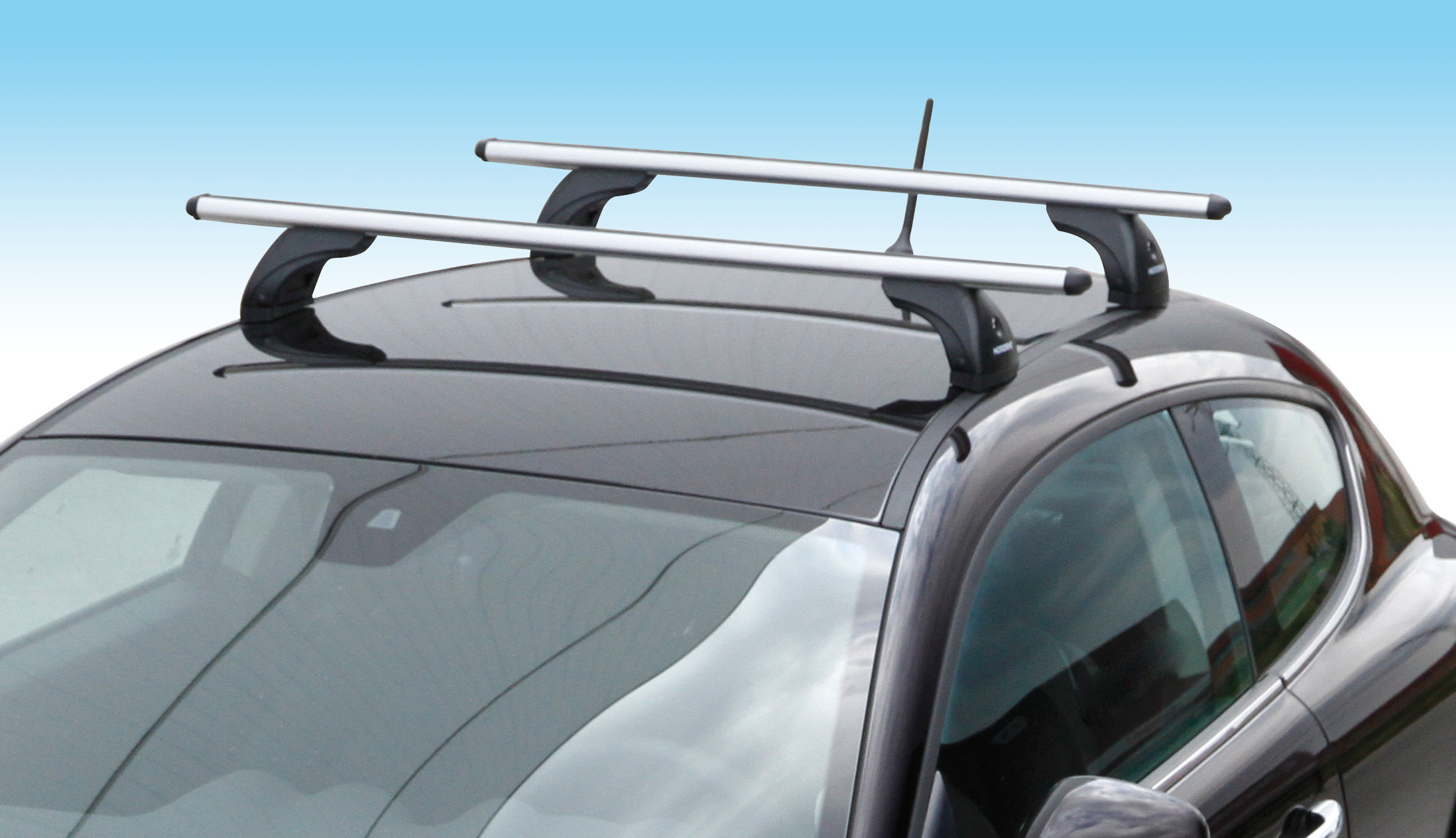 Alum Roof Bars For Hyundai i30 CW Estate 20122017 (Flush rail and