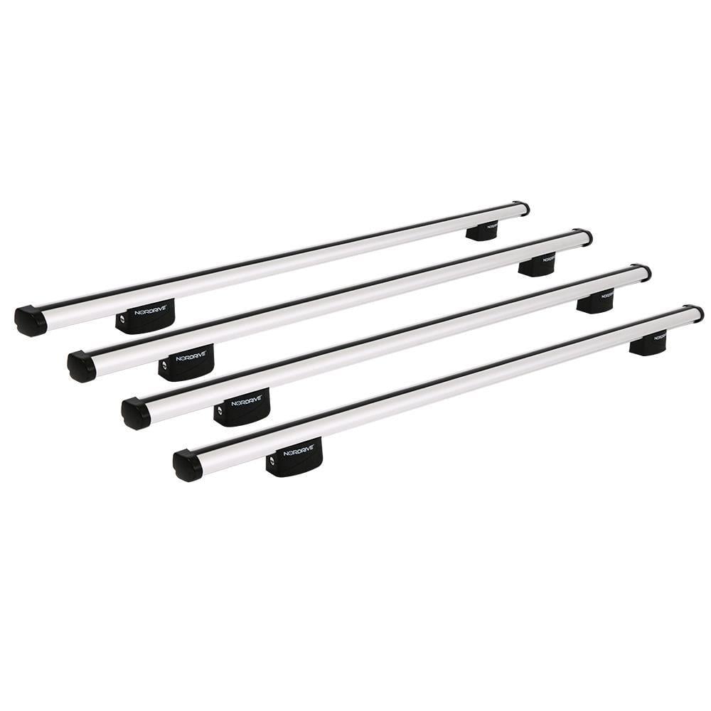 Nordrive Aluminium 4 Cargo Roof Bars Load Carrier System Fits Mercedes